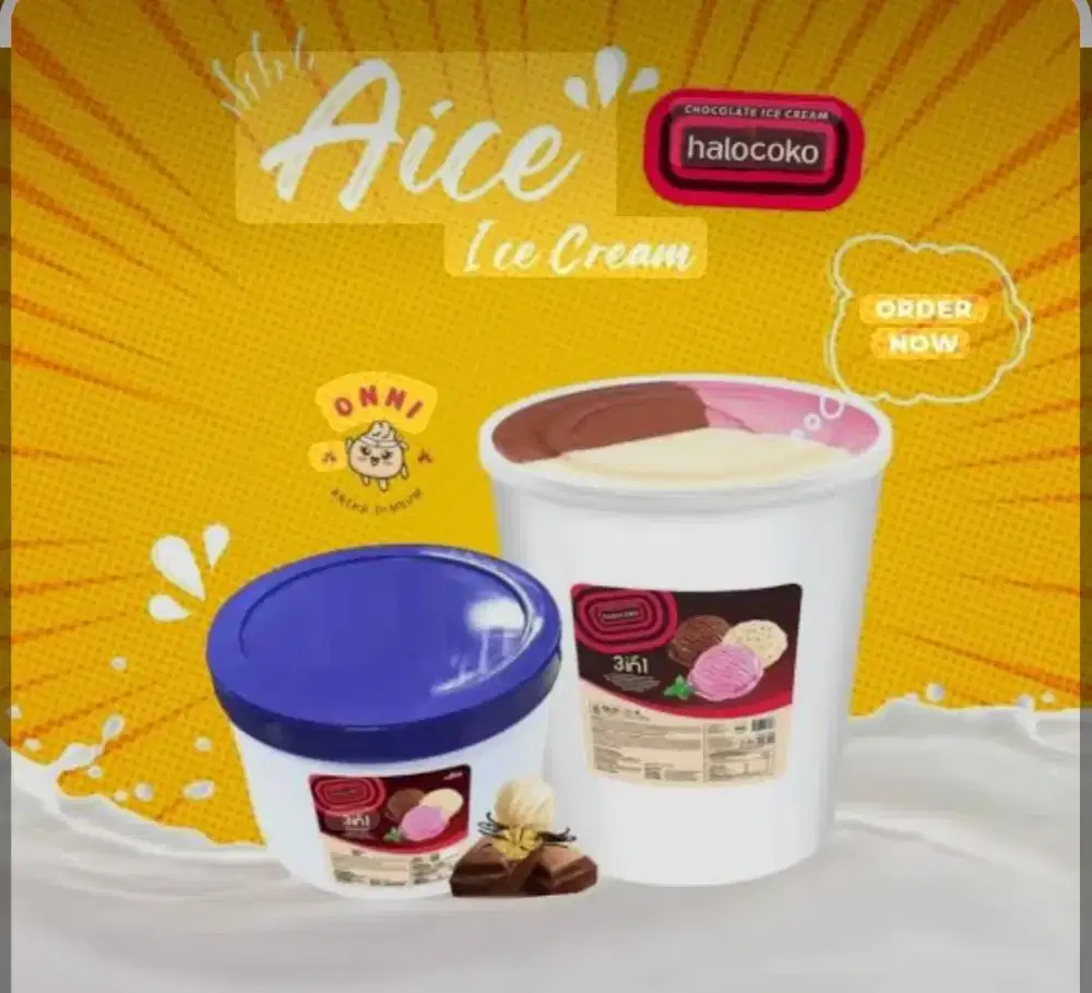 Jual eskrim bucket