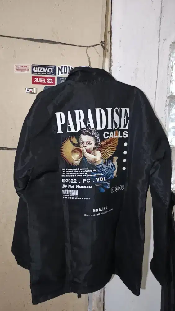 Jual cepat jaket dan sepatu