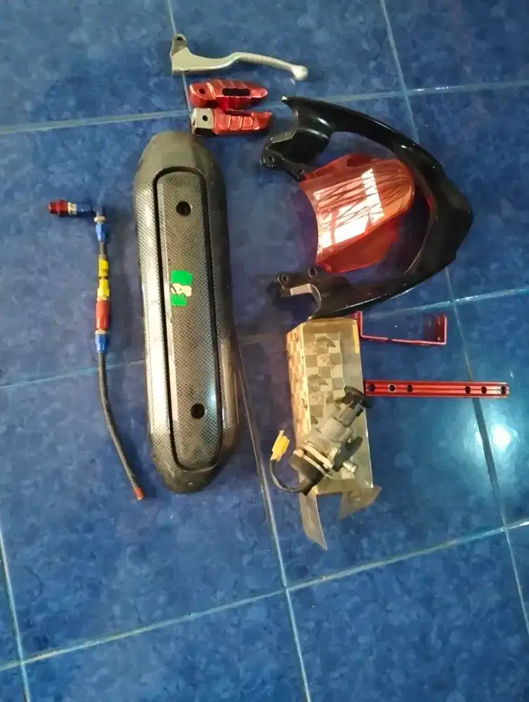 Motor Mio ( Asesoris motor Mio ) kondisi masih Joss borongan