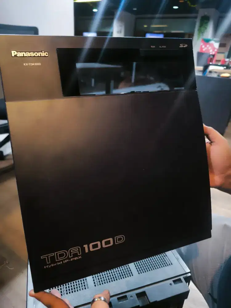 DIJUAL Panasonic Hybrid IP-PBX KX-TDA100D Fullset