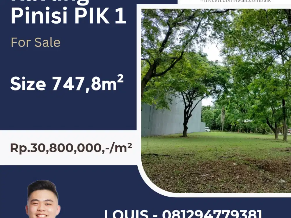 KAVLING PINISI INDAH PIK1 TERMURAH 700m²