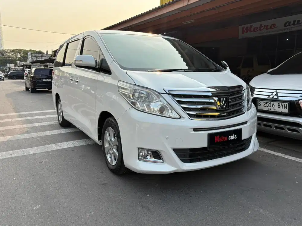 [WELLCAB] TOYOTA ALPHARD 2.4 X AT CBU 2012/2013