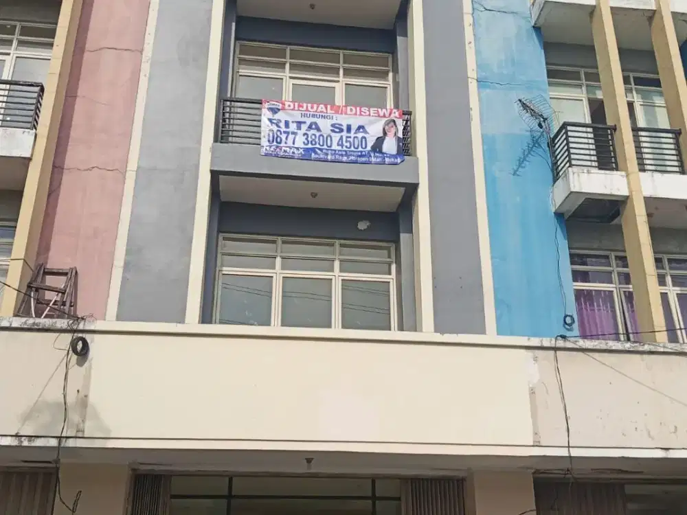 DIJUAL & DISEWA RUKO SYMPHONI 5X18 STARTEGIS 3 LT SIAP PAKAI DIHARAPAN INDAH