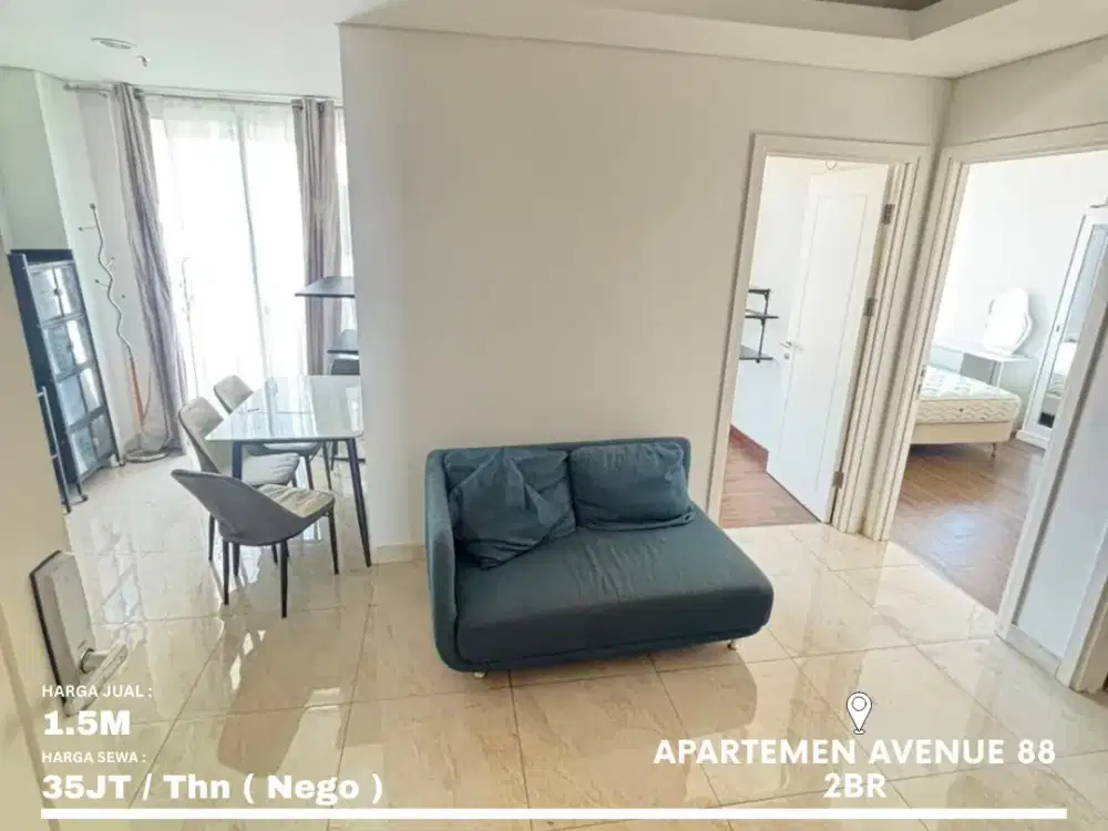 Dijual Disewakan Apartemen Avenue 88
