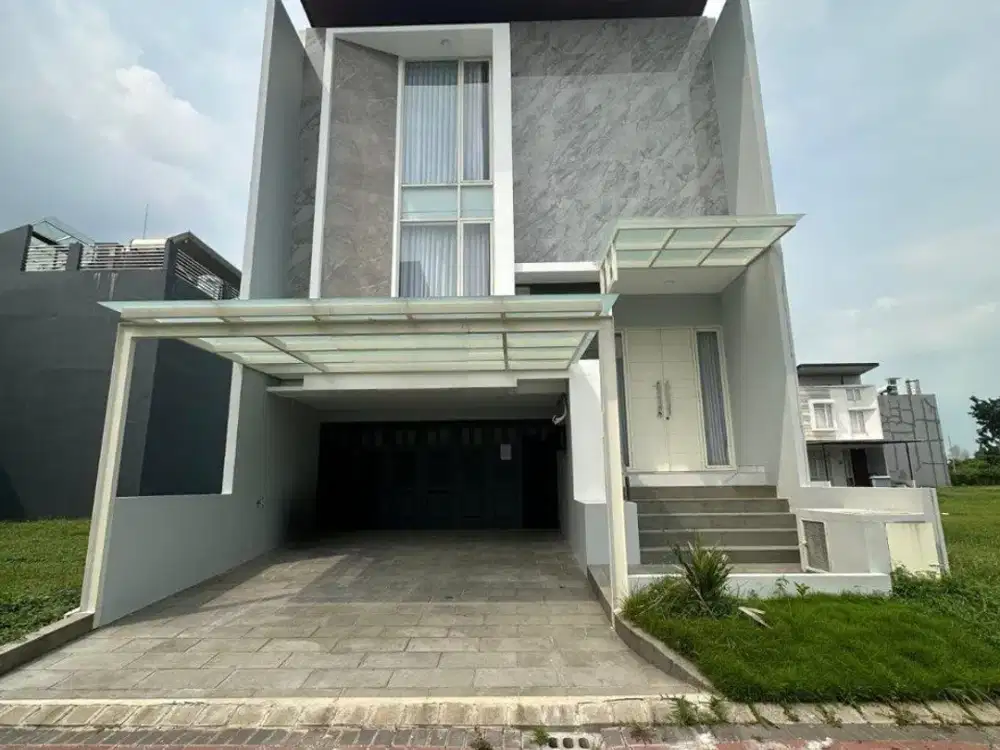 RUMAH GRAND ISLAND PAKUWON CITY, MINIMALIS , Hadap Selatan