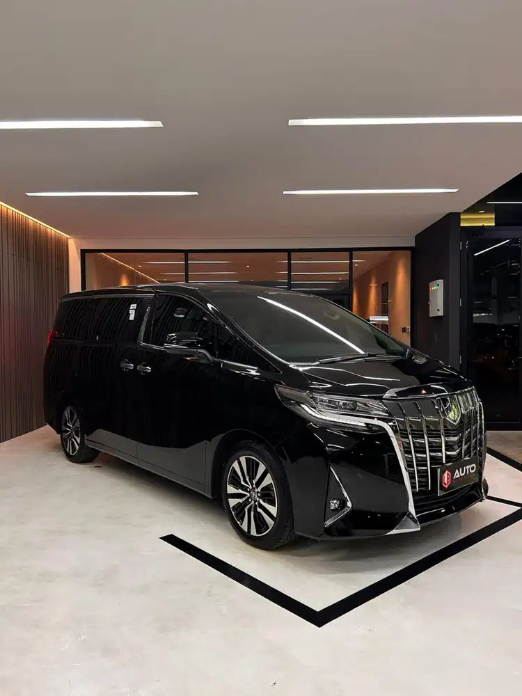 Toyota Alphard 2.5 G TSS ATPM 2022 Hitam Km10rb B14IDA Nik 2020