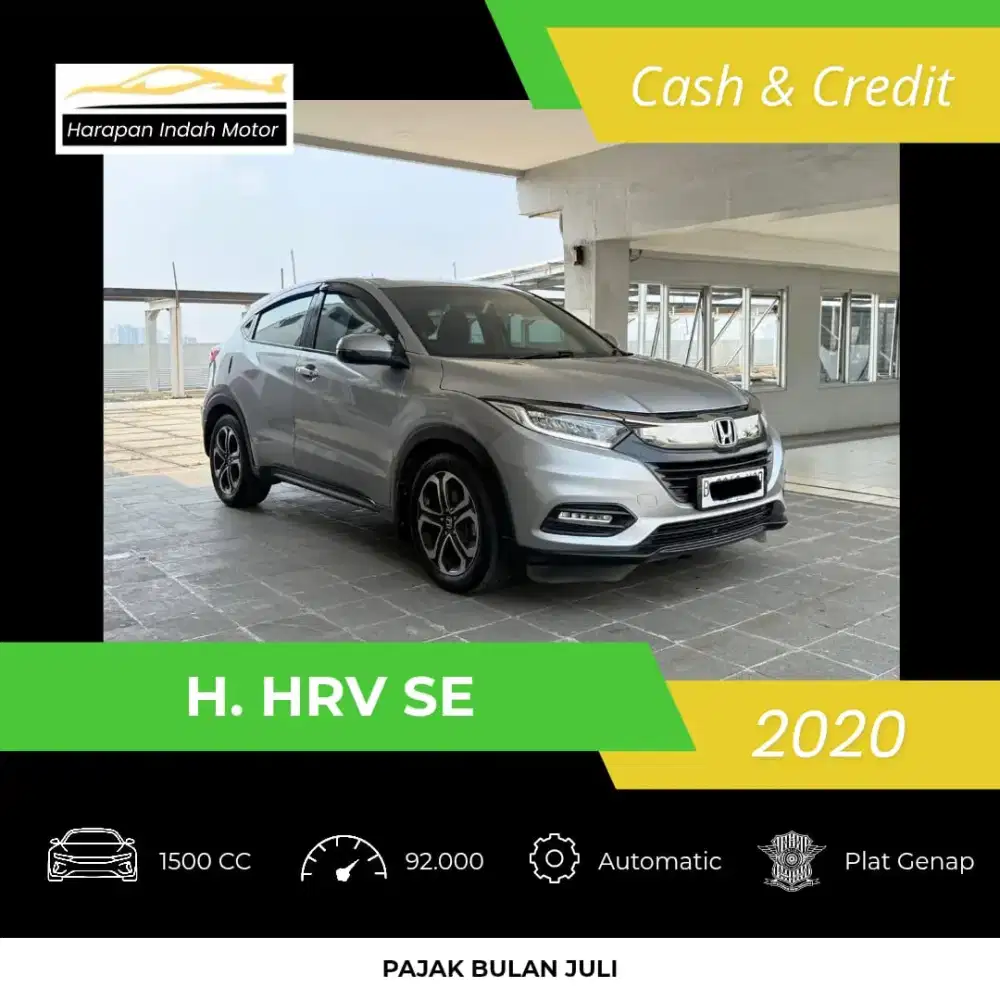 Honda HRV E SE Special Edition 2020 KM 92RB