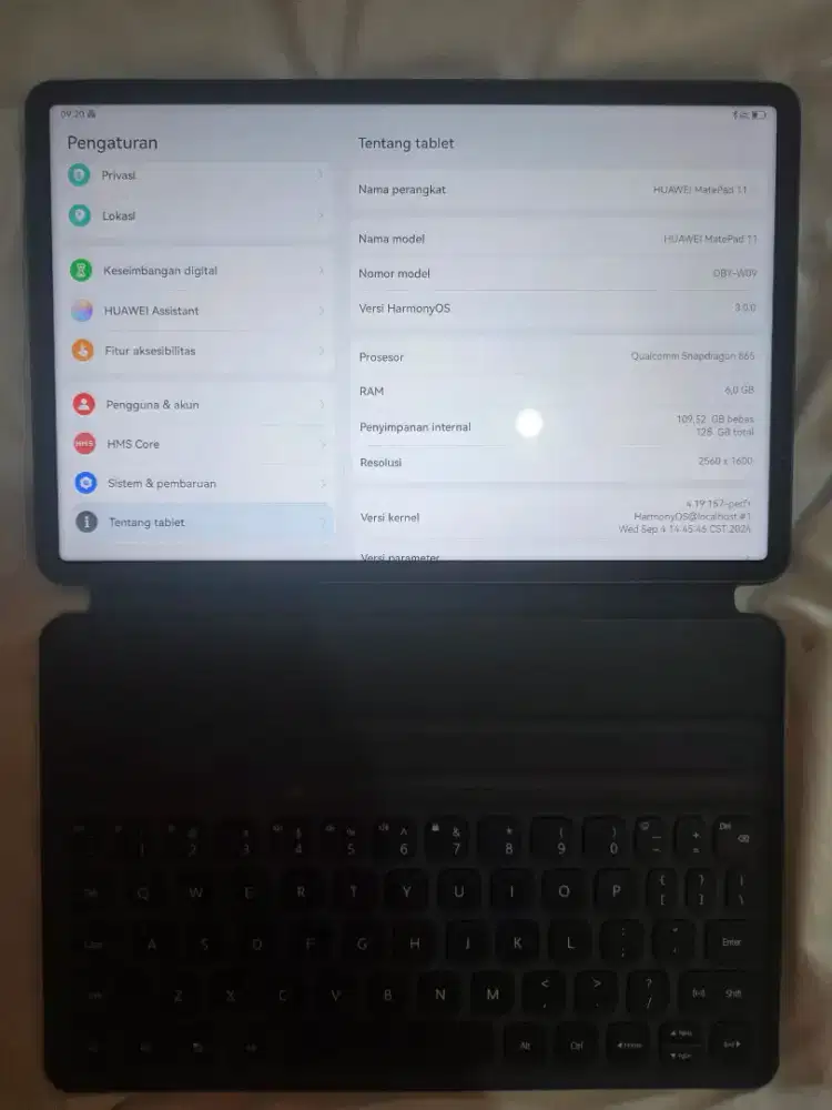 Huawei Matepad 11 2023 + keyboard 6/128gb resmi