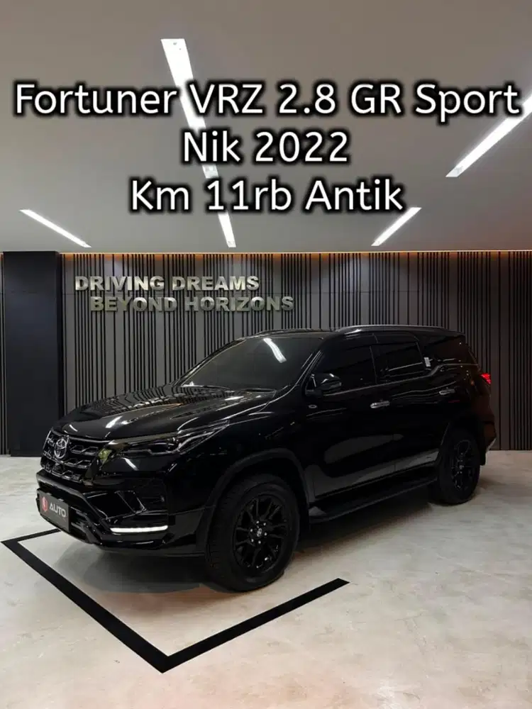 Toyota Fortuner VRZ GR Sport 2.8 2024 Hitam Km11rb B2684SJH Nik 2022
