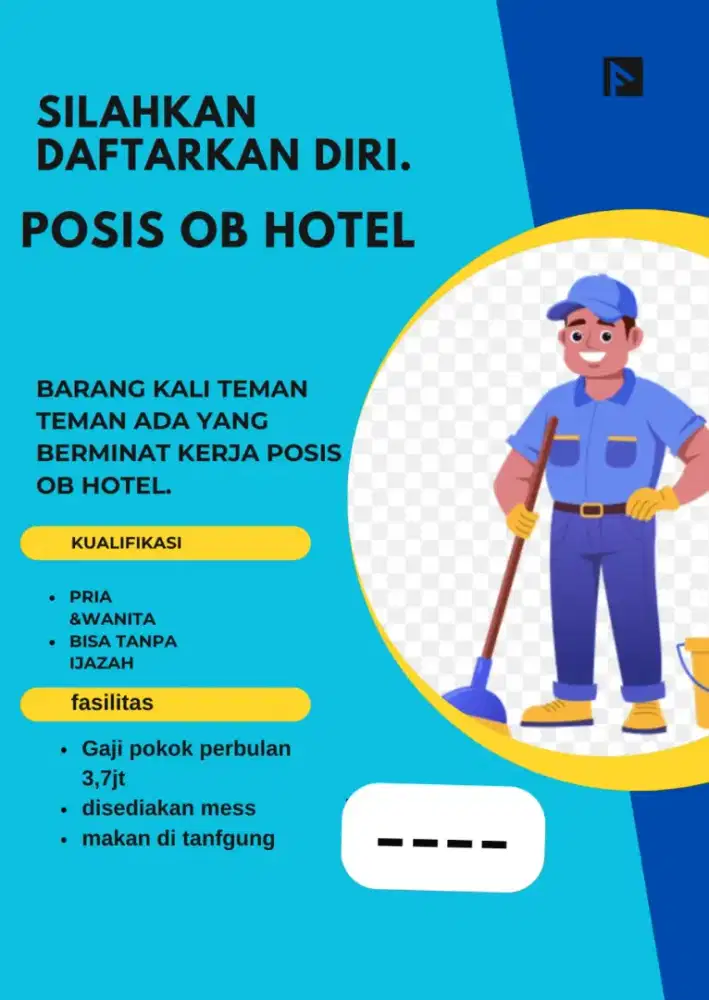 Lowongan kerja ob hotel terbaru