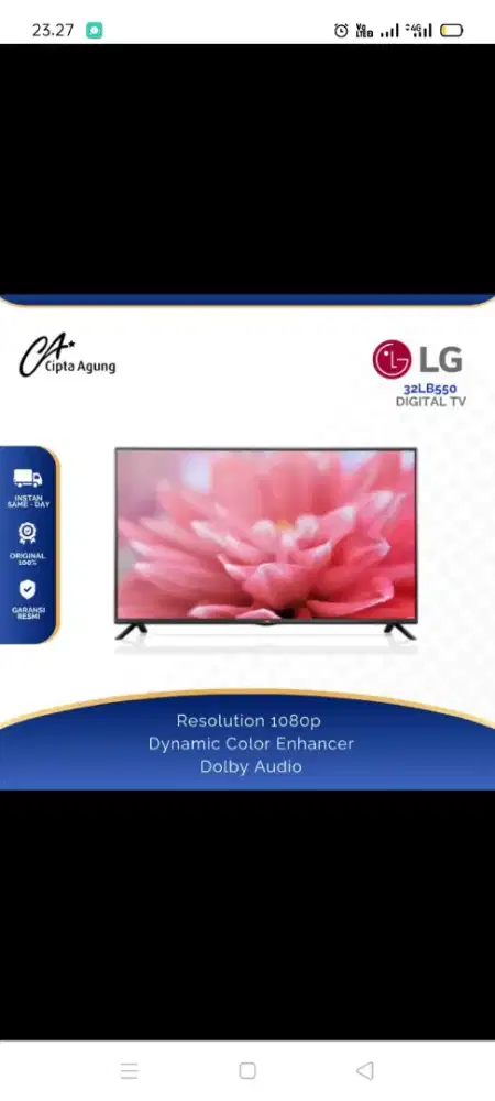 Tv LED LG 32 inchi