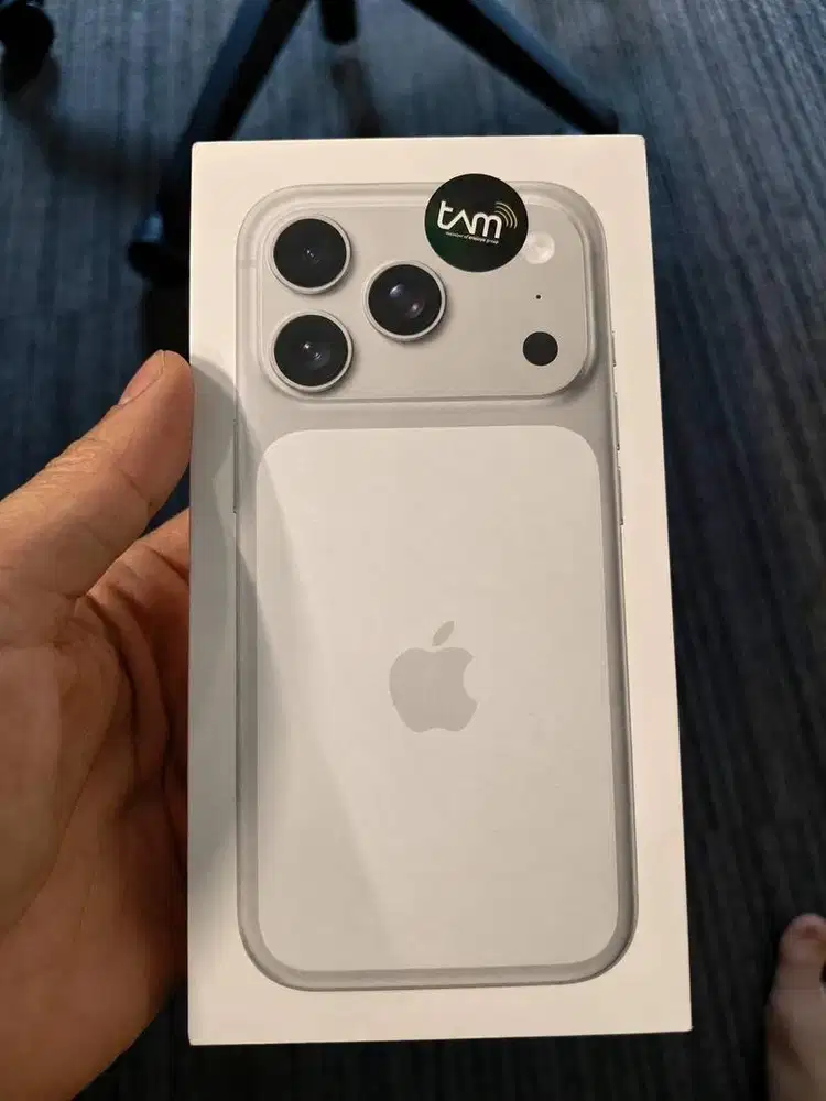 Iphone 17 pro ibox silver 256gb new segel resmi