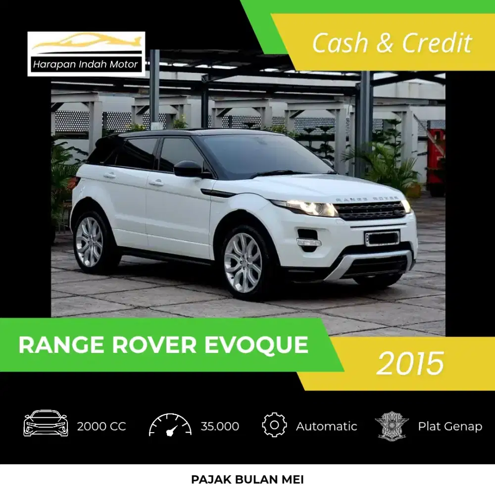 Range Rover Evoque 2.0L 2015Low KM 35RB Antik