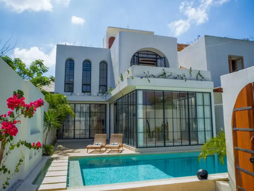 BRAND NEW MEDITERRANEAN VILLA WITH OCEAN VIEW DI KAWASAN TOYANING UNGASAN