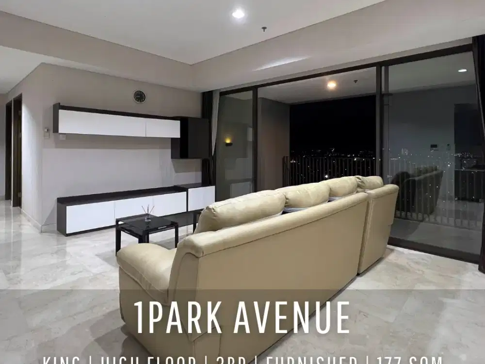 For Sell & Rent! 1Park Avenue Tower King High Floor 3BR Fully Furnished Move-in Ready