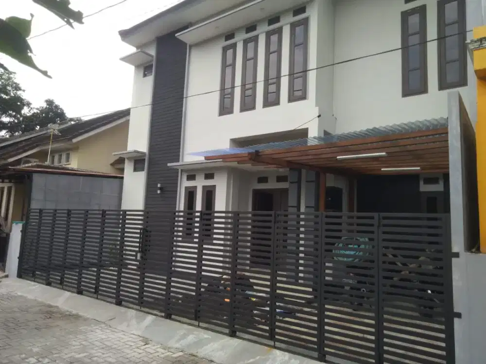 Rumah murah semi furnish dlm cluster cocok hunian area Cebongan