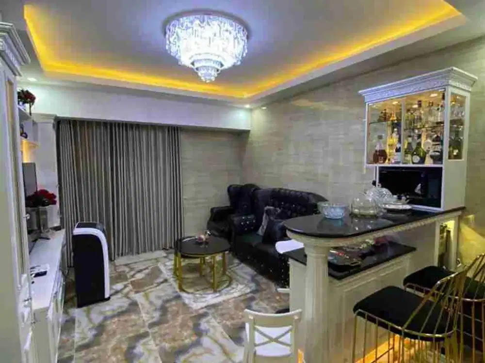 Jual Apartemen Mid Town Signature Tower Jefferson Gading Serpong 2 Kamar Mewah View Bagus