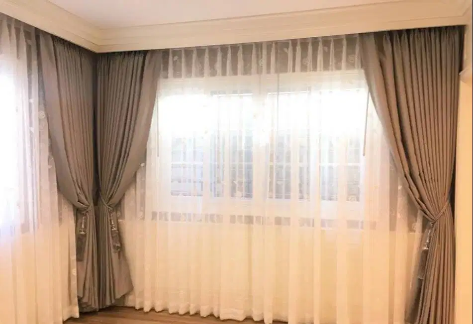 Jasa Buat gorden jendela pintu gorden blackout hordeng vitrase hordeng