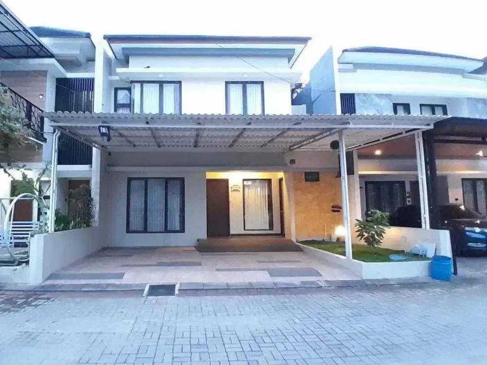 Rumah Furnish Cluster Mewah Lingkungan Elite