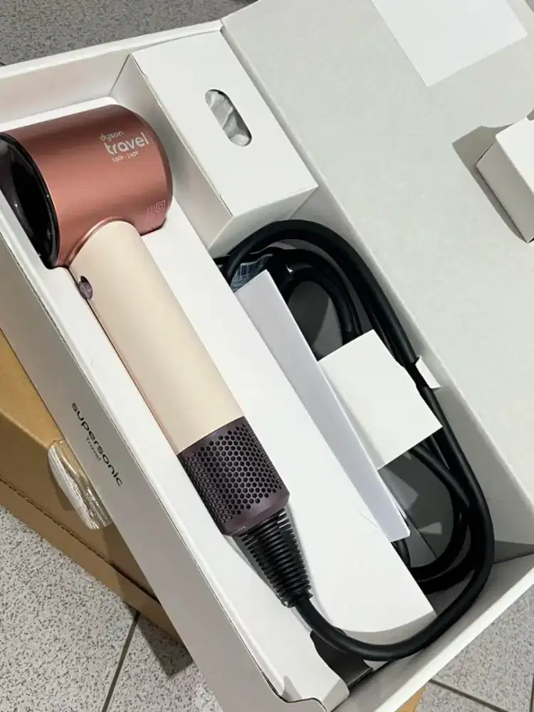 Dyson supersonic travel HD19 ceramic pink ori new sealed