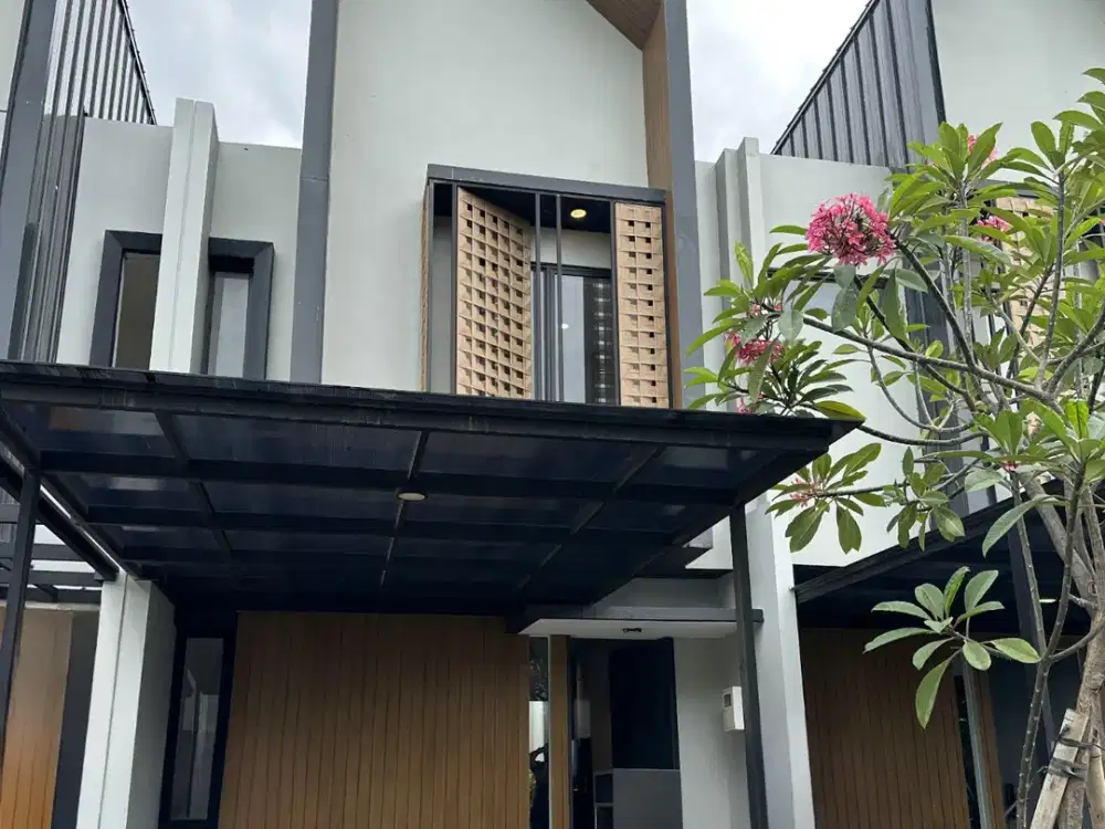 Rumah 2lt luas 5x15 75m 3KT Cluster Mahakam The Signature JGC Jakarta Garden City