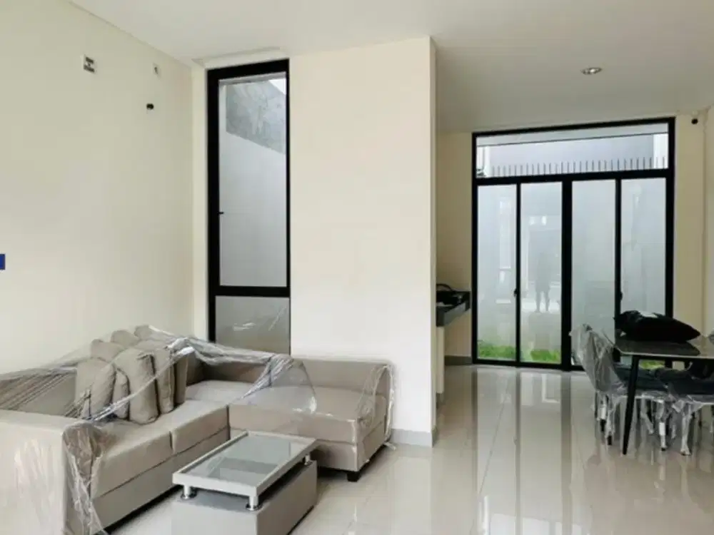 Jual & Sewa Rumah Eksklusif Asya JGC Cluster Sentarum Semi Furnished AC Furnitur Lengkap Belum Pernah Dihuni