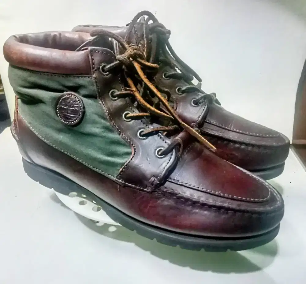 Size 38 - Timberland - Sepatu Unisex Casual Kulit Keren Kekinian