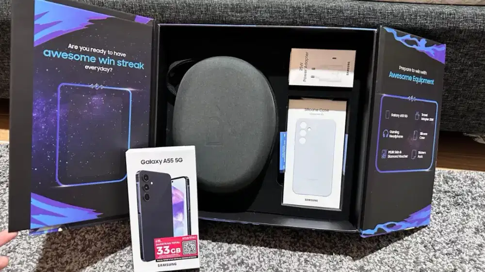 Samsung A55 8/256 Navy
Gaming Package