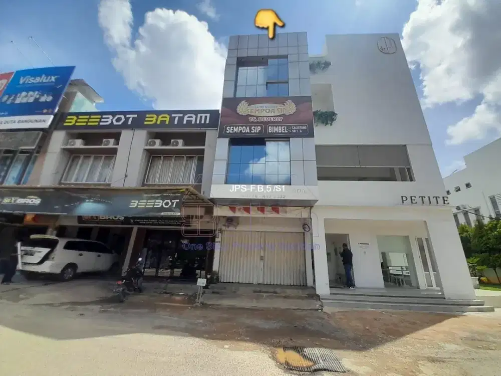 Ruko 3 Lantai Puri Mas Batam Centre – Lokasi Strategis Samping Café Petite
