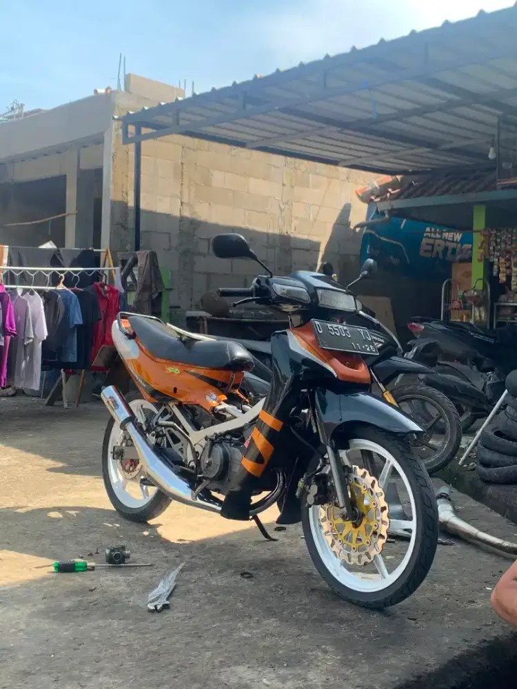Satria ru kotak 2001 double dics
