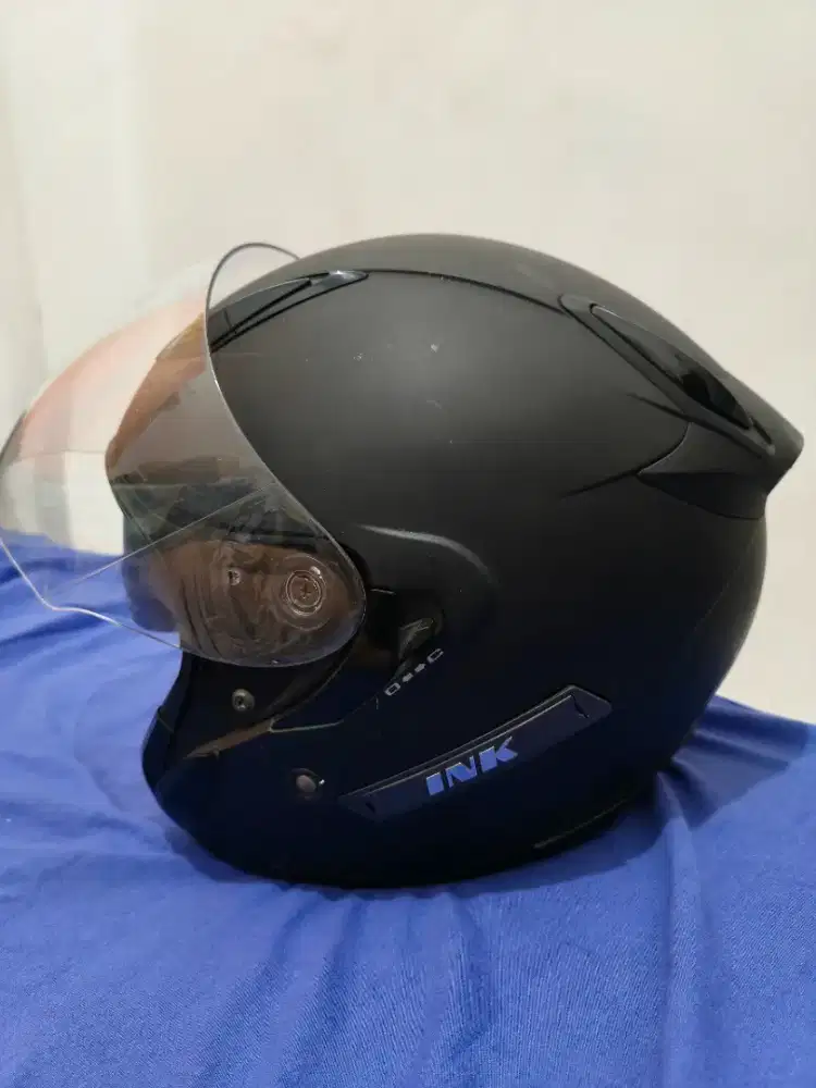 Helm ink metro double visor kacamata
