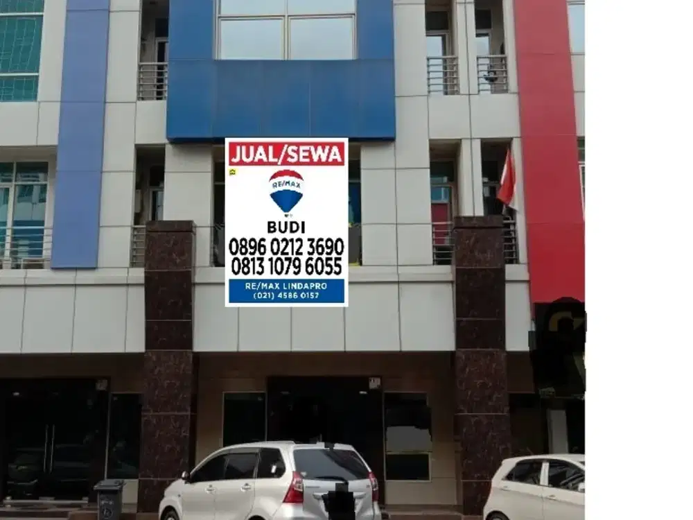 Disewa Dijual Ruko Kirana Boutique Office Kelapa Gading Furnish 4 tk 6 x 16