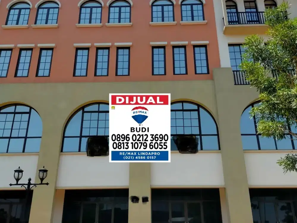 Disewa Dijual ruko Sedayu City Kelapa Gading Sertifikat Murah 4tk 4,5 x 15