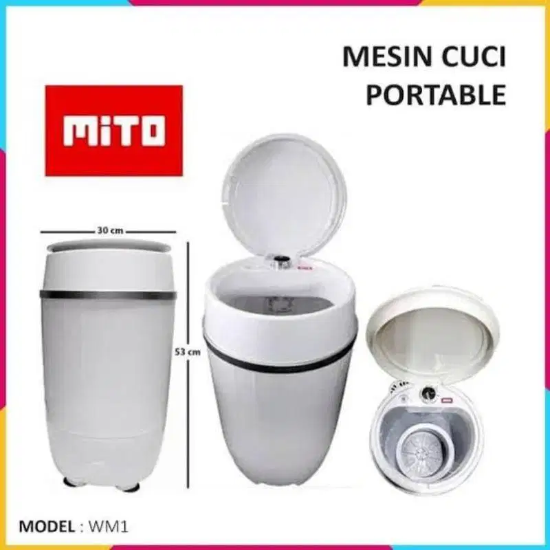 Mesin Cuci Portable Mito