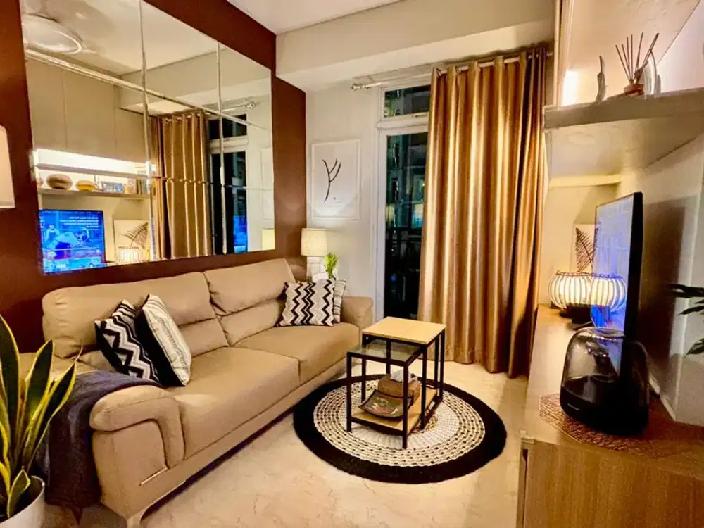 Vky - Dijual & Disewakan Apartemen Puri Orchard Tower Magnolia Spring 3BR Furnish