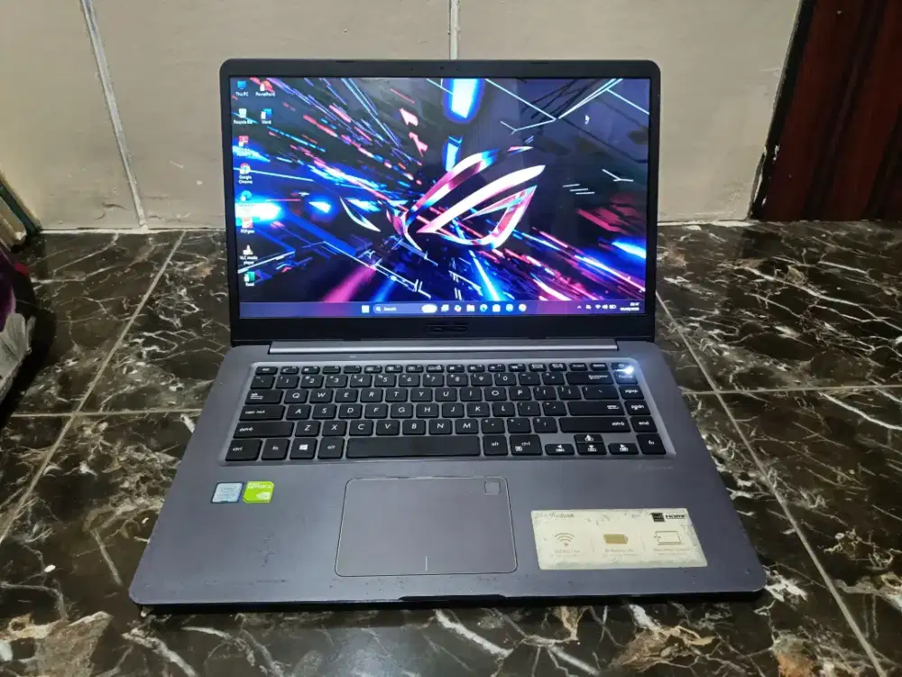 Asus Vivobook Design Editing Game Core i5 8250 Dual Gpu Nvidia