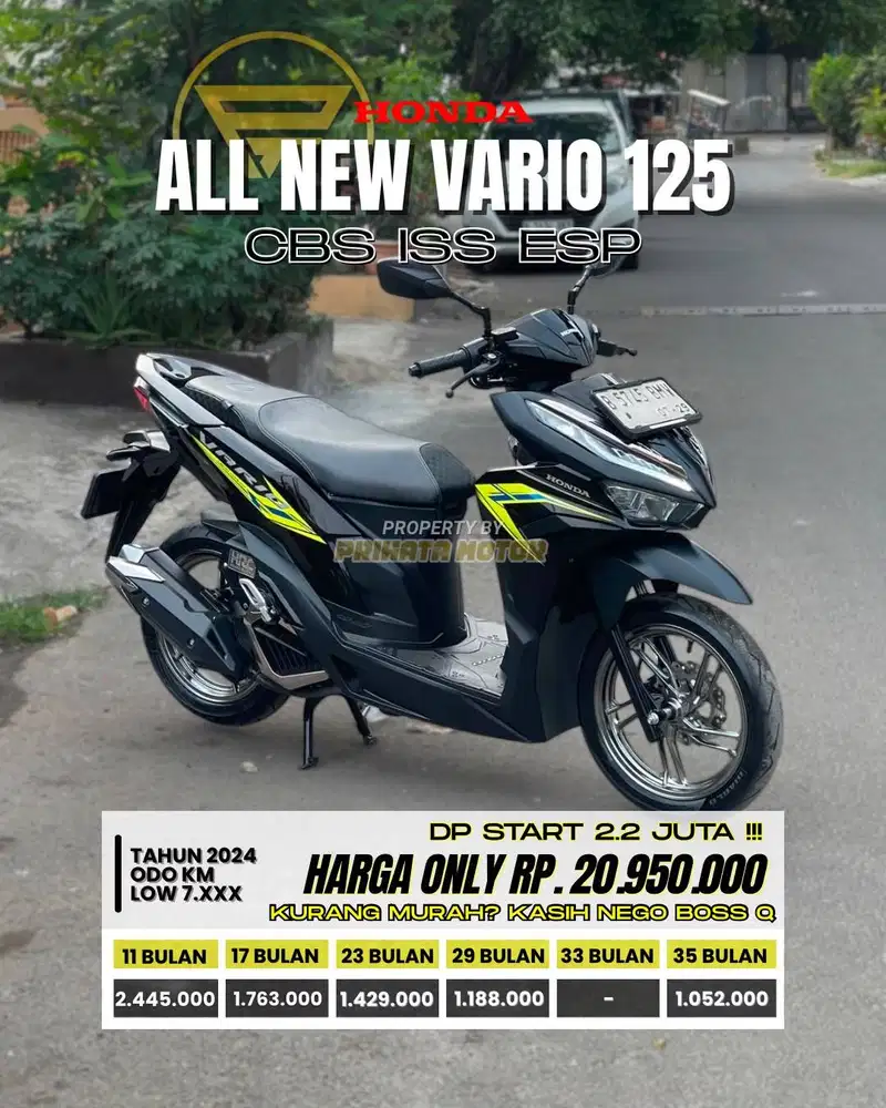 HONDA ALL NEW VARIO 125 GEN 2 2024