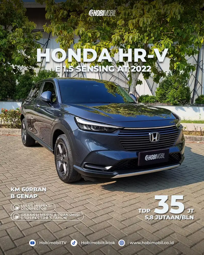 Honda HR-V E 1.5 Sensing AT Thn 2022