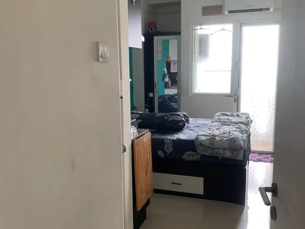 Apartment green pramuka studio furnish view bagus nyaman