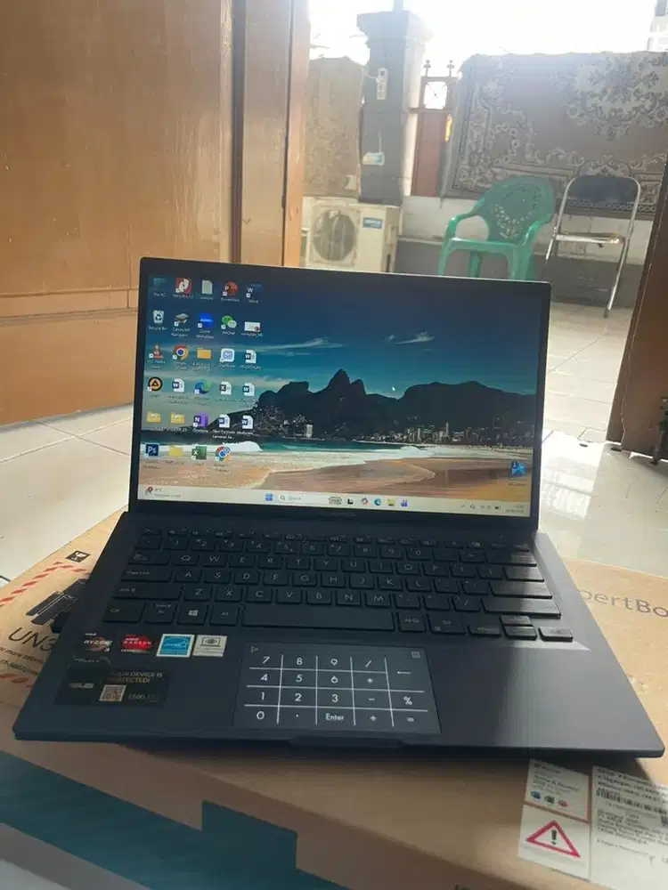 DIJUAL LAPTOP SECOND LIKE NEW ASUS EXPERT BOOK RAM 256GB