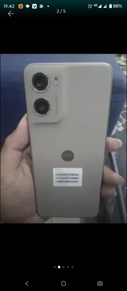 MOTOg06POWER 4+8GB/128GB Batre 7000 MAh like New, Belum 1 Bulan.