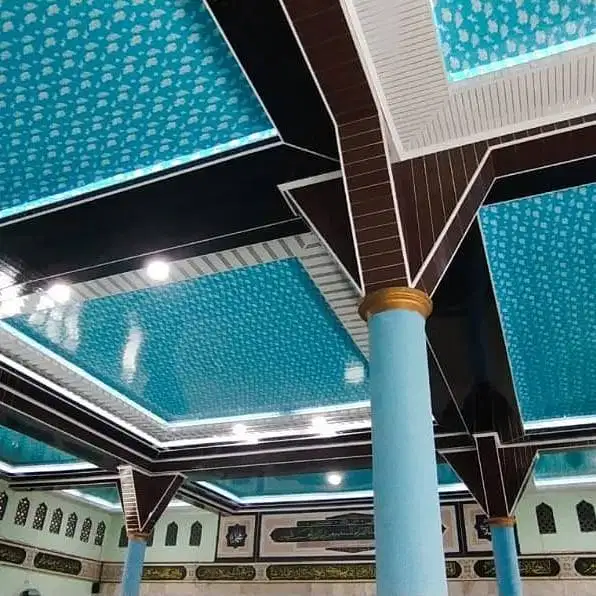 Sekat Plafon Partisi PVC GRC Gypsum Jasa Tukang Pasang Wall Moulding