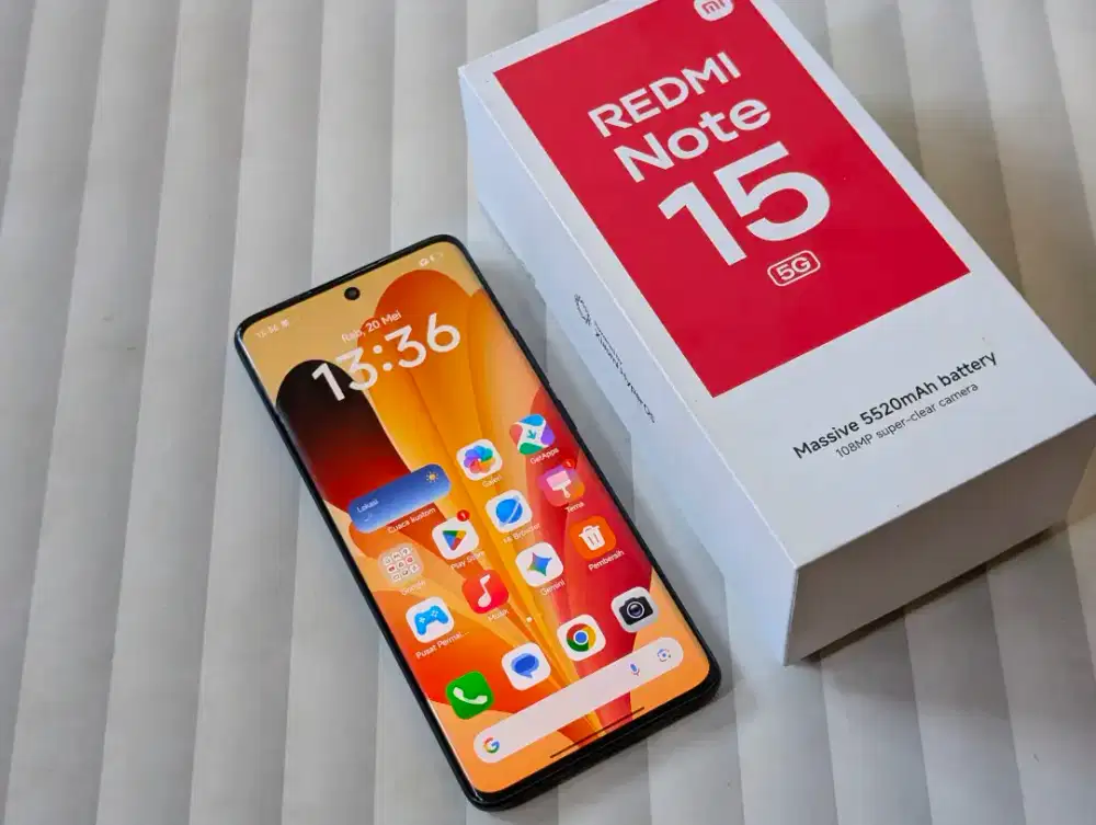 Xiaomi Redmi Note 15 5G 256Gb 2 bulan pakai