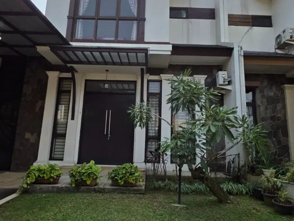 Dijual/Disewakan RUmah 2 Lantai Asri di Cluster Anantha The Avani BSD, Tangerang Selatan