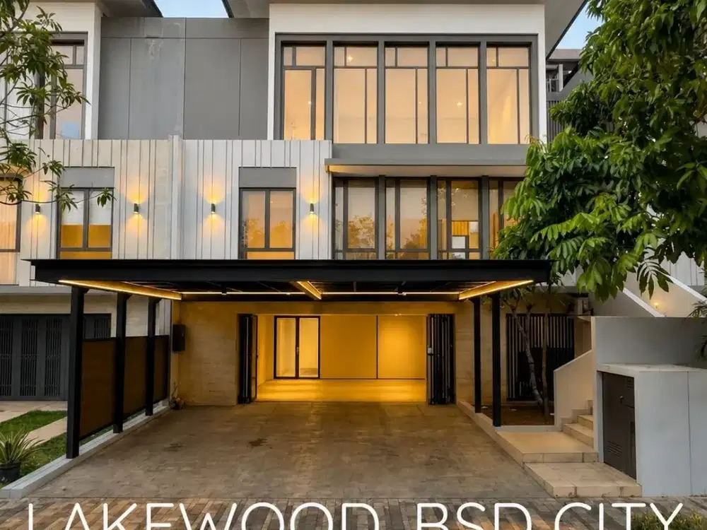 Rumah dijual dan disewa Mewah Fully Furnished di Lakewood Nava Park BSD
