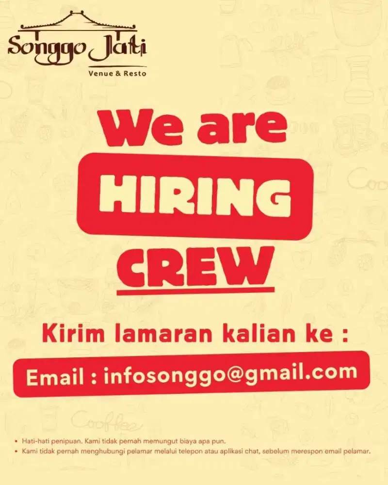 Lowongan Kerja Resto