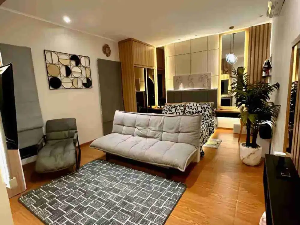 DIJUAL ATAU DISEWAKAN RUMAH DI VANYA PARK FULL FURNISH SIAP HUNI, DI BUMI SERPONG DAMAI (BSD), TANGERANG SELATAN