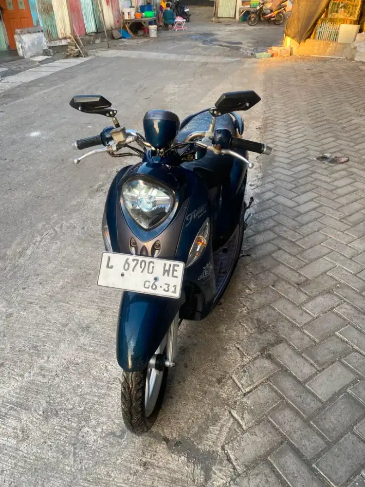 Yamaha fino 2017 plat baru