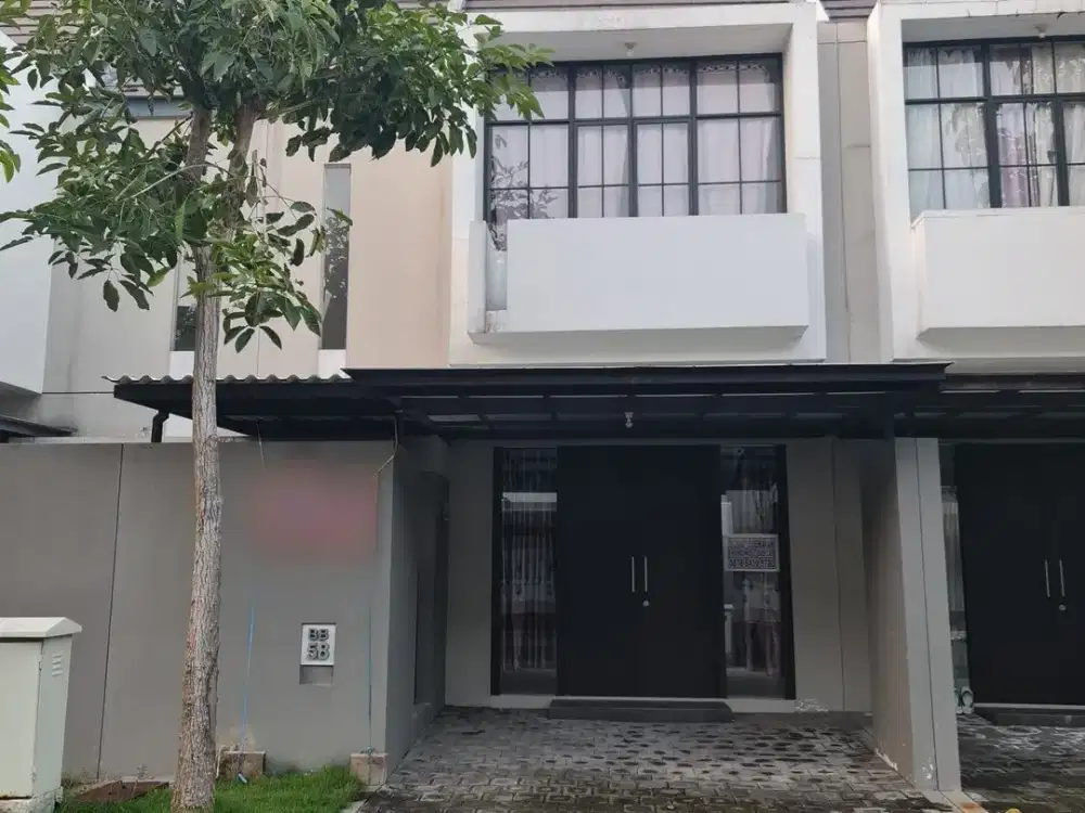 Disewakan rumah 2lantai minimalis terawat cluster Stellar Grand Sunrise Menganti, Gresik