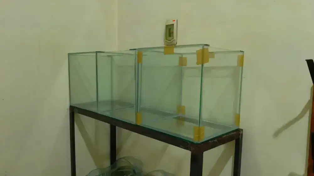 Jual akuarium dan rak